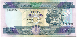 50 долларов 1986 года Соломоновы Острова