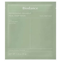 Biodance Refreshing Sea Kelp Real Deep Mask 24g*1ea - Успокаивающая гидрогелевая маска с водорослями