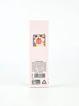 Цена за 12 шт. Ручка пластик пиши-стирай с колпачком "Не ручки, а лапки", синяя паста, гелевая 0,5 мм