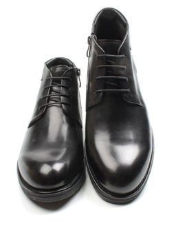 01-H9057 -B7-SW3 BLACK Ботинки демисезонные мужские (натуральная кожа) - Фабричный китай фото 11