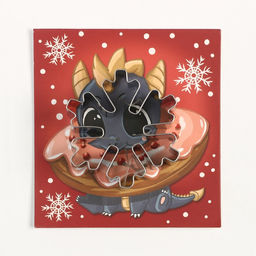 Набор подарочный Этель Зимний день: кух. полотенце, подставка под горячее, формочка  фото 5