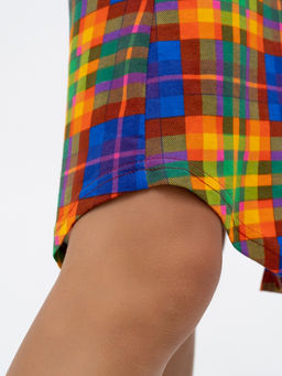 Халат хлопок 100%,сине-желтый - Binita фото 6