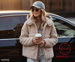 Женская теплая куртка с капюшоном - Bruno фото 3