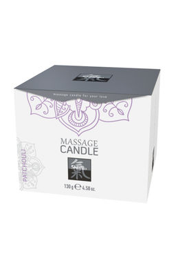 Массажная свеча HOT Shiatsu с ароматом Пачули, 130 мл  фото 2