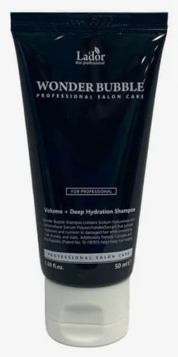 Шампунь увлажняющий LADOR Wonder Bubble Shampoo(50 мл)  фото 3