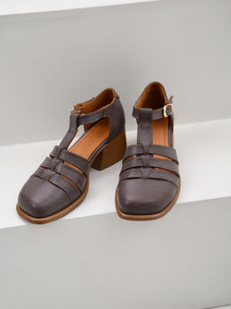 Босоножки 5036.23663bе.Вакса коричневый