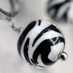 Серьги из муранского стекла SAFARI LS3455