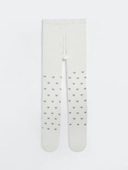 Desenli K?z Bebek K?lotlu ?orap