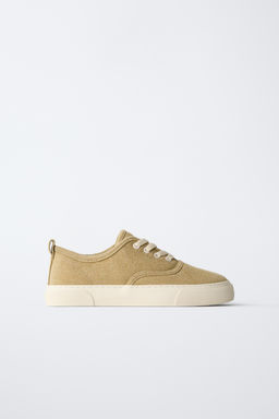 LACE-UP PLIMSOLLS - Zara фото 8