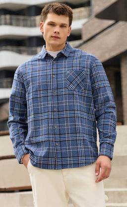 Рубашка F521-0460 grey - Fine joyce фото 9