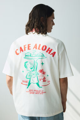 Camiseta con motivo estampado Loose Fit - H&m фото 14