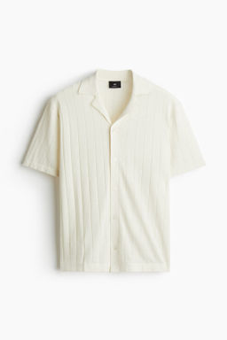 Camisa resort en mezcla de lino Regular Fit - H&m фото 3
