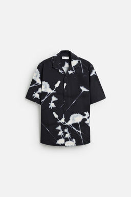 STRETCH FLORAL PRINT SHIRT - Zara фото 6