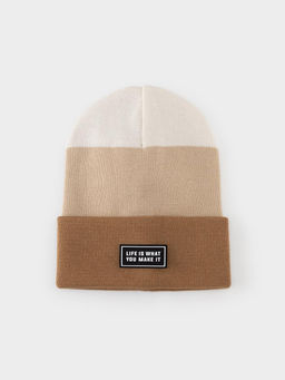 Crockid _ КВ 20426/карри,светлый песок шапка дет