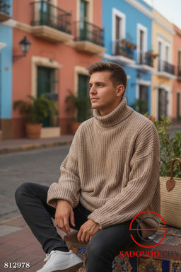 Свитер мужской вязанный - Bruno фото 5