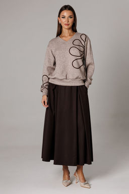 Костюм Lars Style 1172 бежевый, коричневый