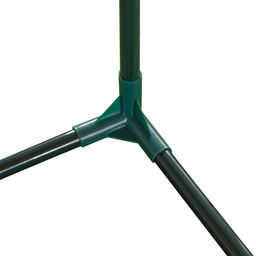 UGH-S32 L270 GREEN/GREEN Парник уличный, 270x90x90см. Металлическая труба в ПВХ, цвет зеленый. Тент из армированного полиэтилена 135г/м2, цвет сетки зеленый. TM ФитоЛето