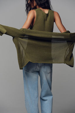 100% COTTON KNIT TOP - Zara фото 6