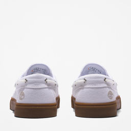 Мужские мокасины Timberland UnionWharf2.0EK+ 2EyeBoat белые  фото 4