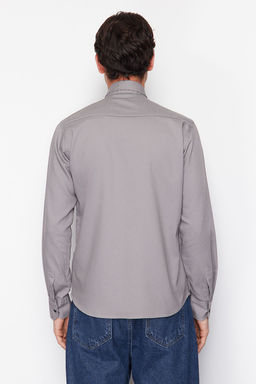 TRENDYOL MAN Koyu Haki Regular Cift Cepli Denim Kot Gomlek TMNSS24GO00081 - Trendyolmilla фото 26