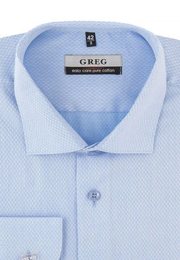 Сорочка мужская длинный рукав GREG 213/191/8179/Z_GB