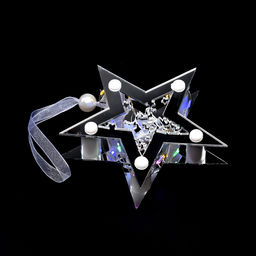 Звезда светящаяся 10*10см