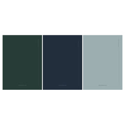 Тетрадь 80л. А4 GreenwichLine "Solid colors", клетка (N4c80-52734) матовая ламинация, тиснение фольгой, блок 70г/м2