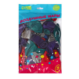 Воздушные шары латексные 12" «Выпускник», 50 шт.