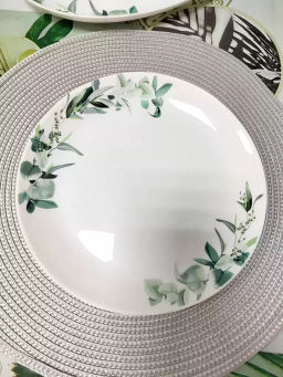 Тарелка десертная Эвкалипт стеклокерамика 19 см LHP-75 (448965) /DANIKS/  фото 12