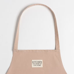 Фартук кухонный «Этель» Kitchen, 60×70 см, 100% хлопок, саржа 220 г/м², бежевый