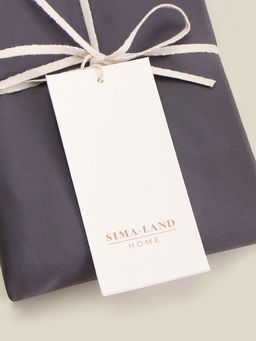 Комплект наволочек SL Home Graphite, 7070+3 см, 2 шт., сатин, хлопок 100% - Sima-land home фото 6