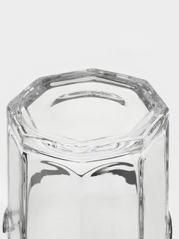 Ведро для льда «Октогон», 900 мл, 15×13×12.5 см, с щипцами, стекло, прозрачное