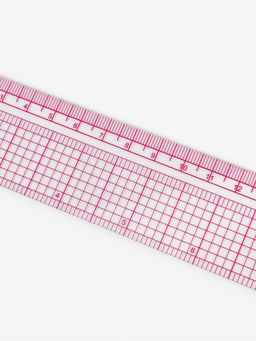 Цена за 3 шт. Линейка для кроя и шитья, 21.5×21.5 см