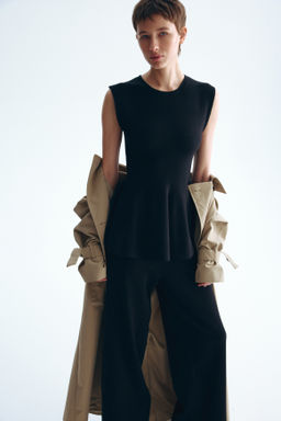 Top de punto con peplum - H&m фото 3