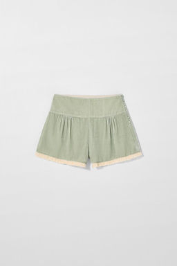 VELVET LACE SHORTS KATE MOSS X ZARA фото 2