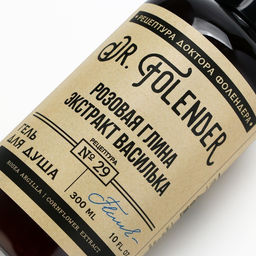 Гель для душа женский с экстрактом василька, 300 мл, DR.FOLENDER