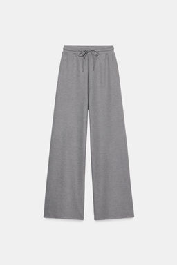 SOFT RIB STRAIGHT-LEG TROUSERS - Zara фото 4