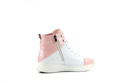Ботинки 312.omega.w.white/pink/Мех
