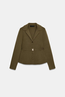 BELTED CARDIGAN - Zara фото 6