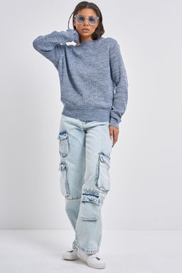 Джемпер вязаный свободный мод. 9324 - Fly фото 17