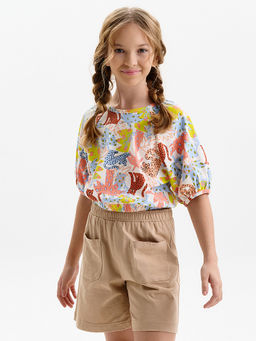 GFTY3390U Футболка-топ для девочек