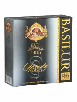Коллекция Избранная классика/ Эрл Грей Чай / (70838) черн. 100 пак/ (BASILUR)