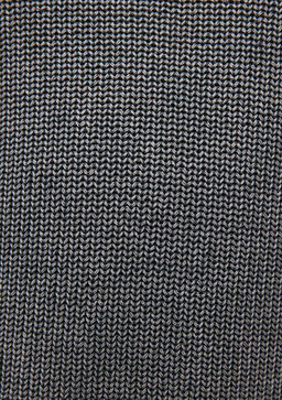 Bisiklet Yaka Gri Kazak - Mavi фото 7