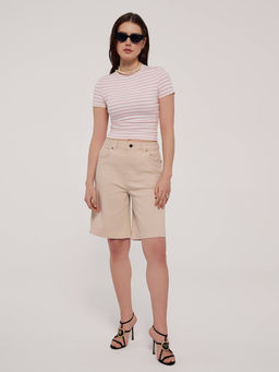 CONTE LD 2642 Футболка женская white-pink - Conte elegant фото 2