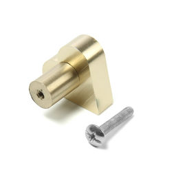 Ручка-кнопка мебельная CAPPIO HEART, цвет сатиновое золото