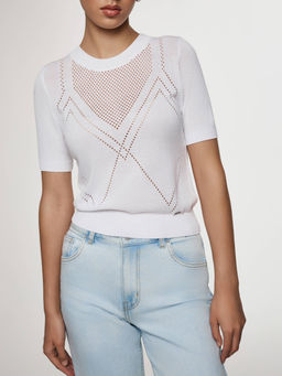 CONTE LDK 2330 Джемпер женский white - Conte elegant фото 6