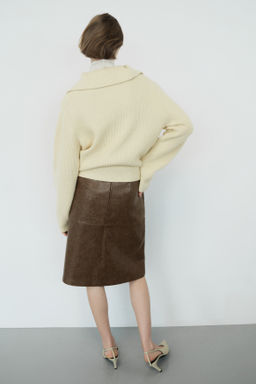 Coated skirt - H&m фото 6