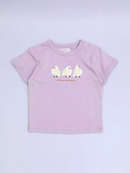 CRB wear / CWBG 64003-45-430 Футболка для девочки,лаванда