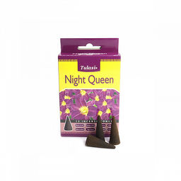 Благовония конусы Sarathi Cones Night Queen ночная королева уп-12шт - Сандаловый дом фото 3
