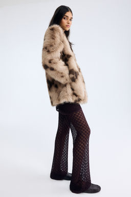 Abrigo efecto pelo - H&m фото 9